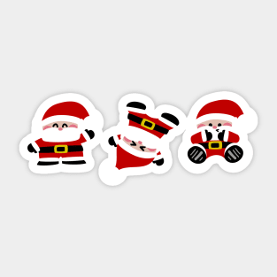 Tiny Santa Claus Sticker